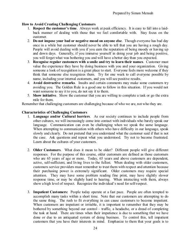 Customer service essay in hindi